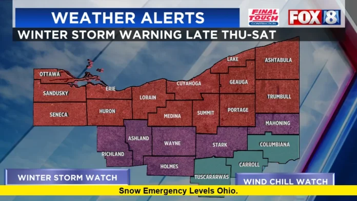 Snow Emergency Levels Ohio. Snow Emergency Levels Ohio