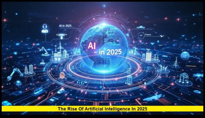 The Rise of Artificial Intelligence in 2025 How AI is Reshaping Every U.S. Industry