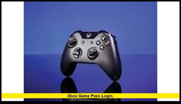 Xbox Game Pass login.