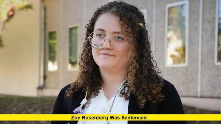 Zoe Rosenberg was sentenced
