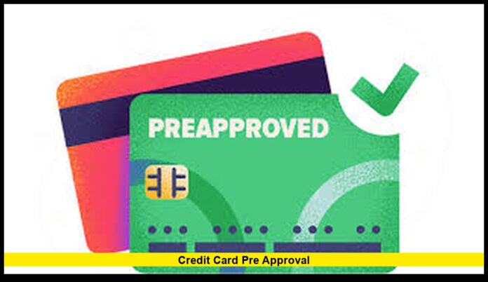 credit card pre approval