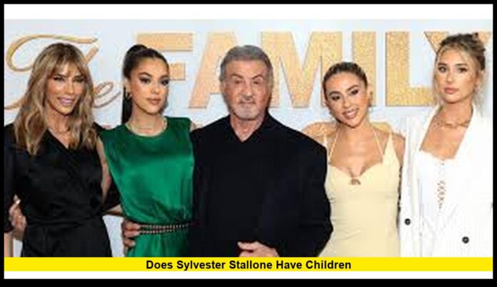 does sylvester stallone have children