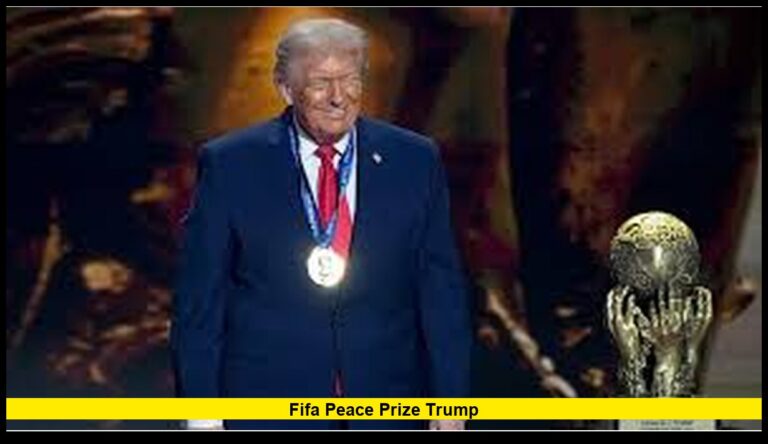 FIFA Peace Prize Trump: FIFA Awards Inaugural Peace Prize to Donald Trump at World Cup Draw