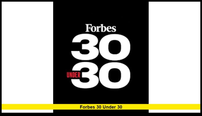 forbes 30 under 30