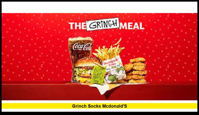 grinch socks mcdonald's grinch socks mcdonald's