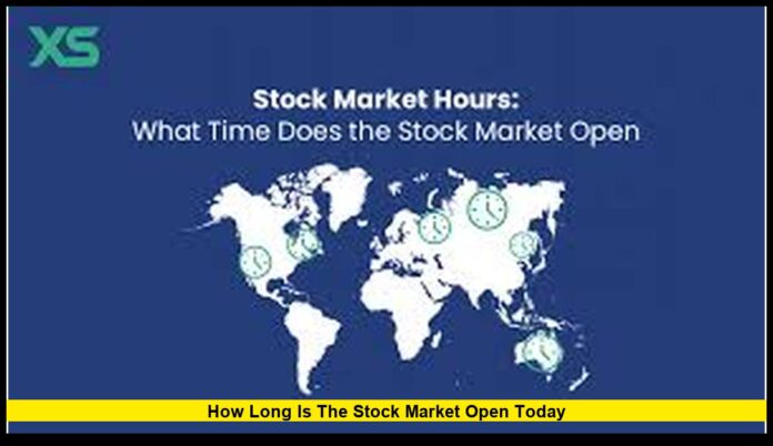 how long is the stock market open today