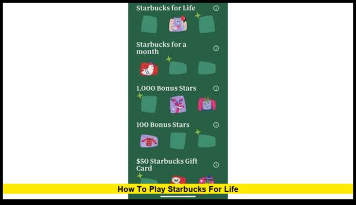how to play starbucks for life