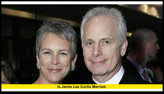 is jamie lee curtis married. is jamie lee curtis married.
