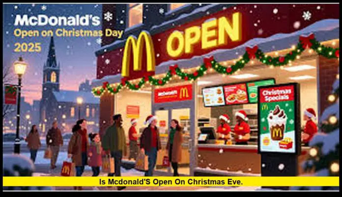 is mcdonald's open on christmas eve. is mcdonald's open on christmas eve.