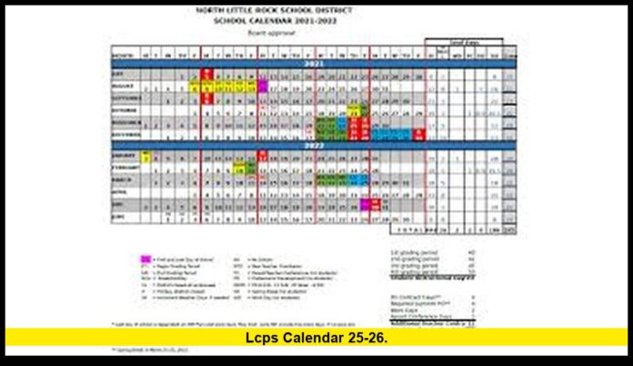 lcps calendar 25-26. lcps calendar 25-26.