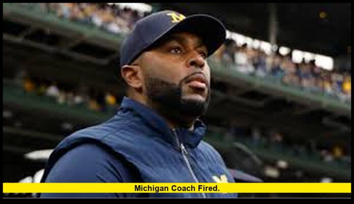 michigan coach fired. michigan coach fired.