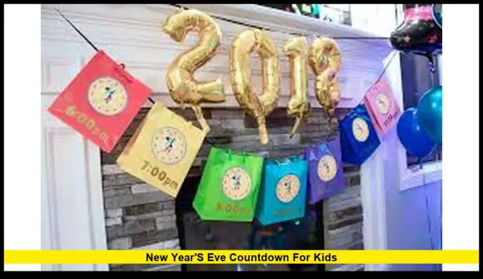 new year's eve countdown for kids