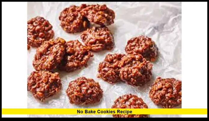 no bake cookies recipe