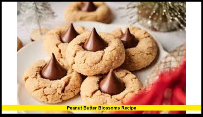 peanut butter blossoms recipe