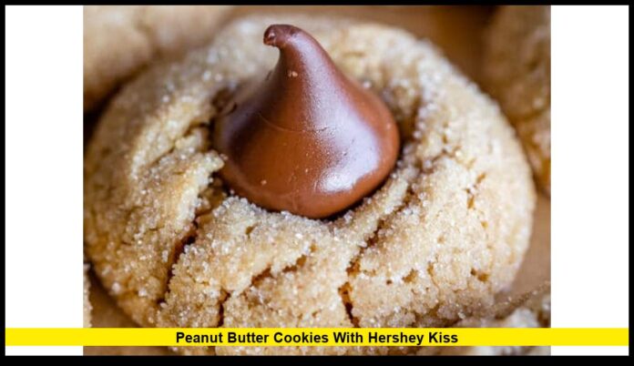 peanut butter cookies with hershey kiss