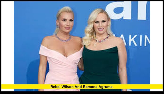 rebel wilson and ramona agruma. rebel wilson and ramona agruma.