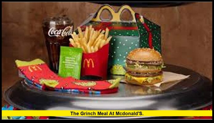 the grinch meal at mcdonald's