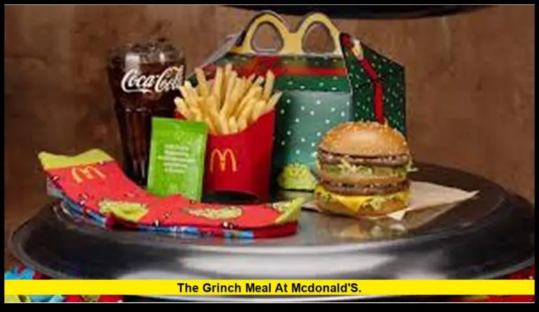 the grinch meal at mcdonald's