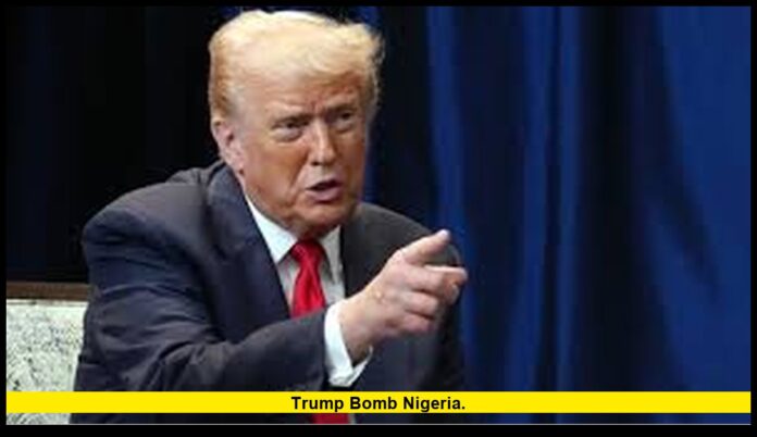 trump bomb nigeria. trump bomb nigeria.