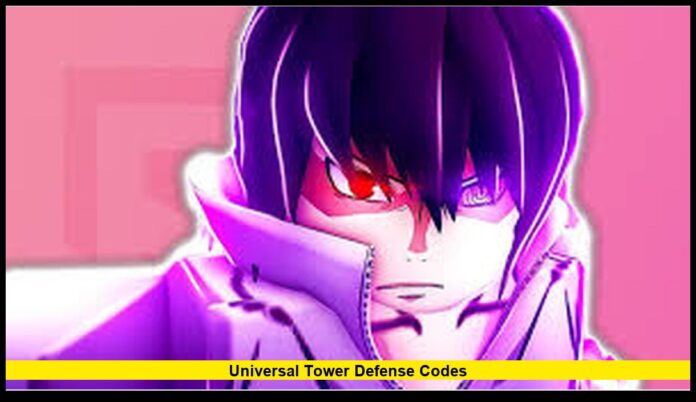 universal tower defense codes