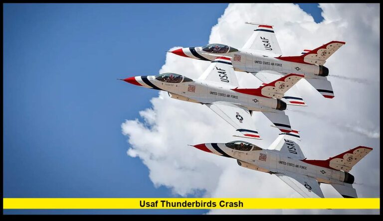 USAF Thunderbirds Crash: F-16C Fighter Jet Goes Down in California, Pilot Survives