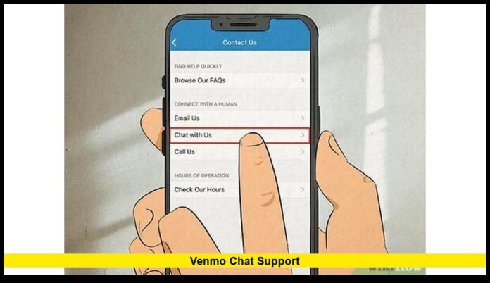 venmo chat support