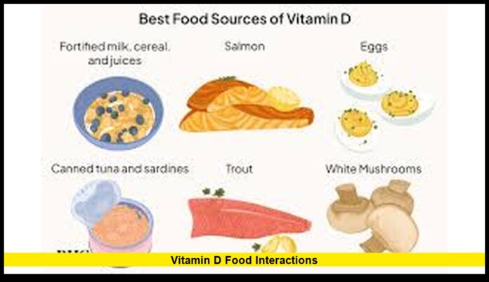 vitamin d food interactions