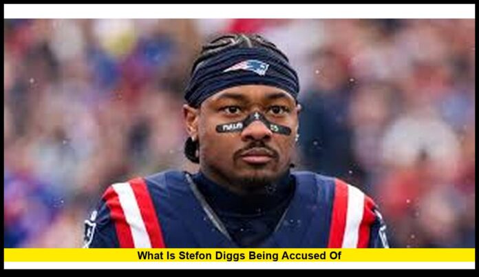 what is stefon diggs being accused of
