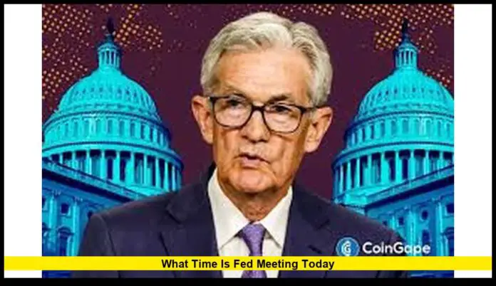 what time is fed meeting today