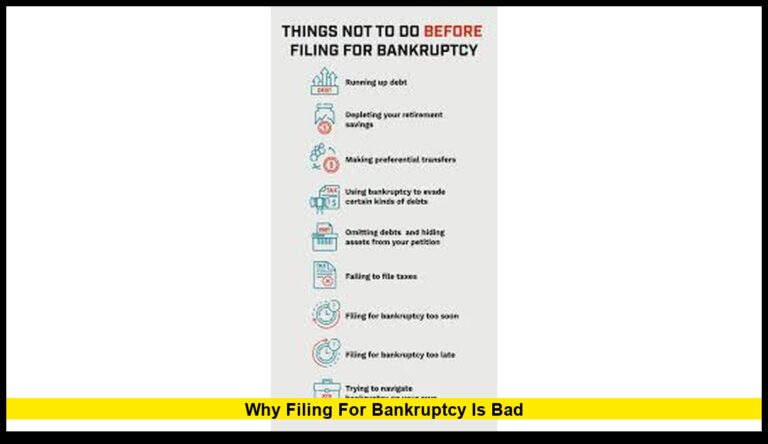 Why Filing for Bankruptcy Is Bad for Financial Stability in the United States