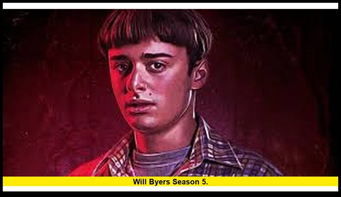 will byers season 5. will byers season 5.