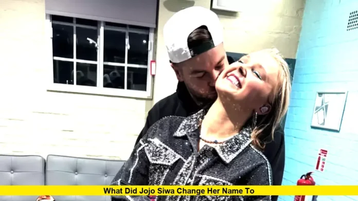 What Did JoJo Siwa Change Her Name To What Did JoJo Siwa Change Her Name To