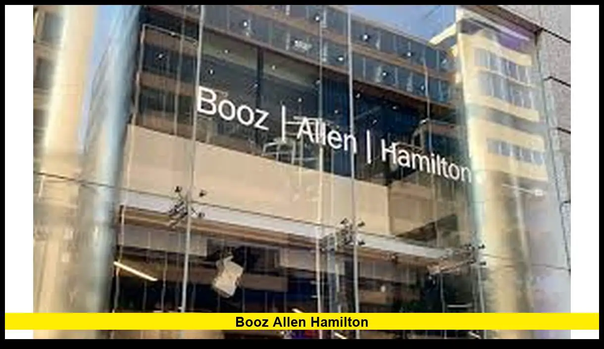 booz allen hamilton MAY USE THE FOLLOWING INFORMATION, IF NECESSARY ...