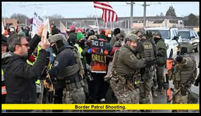 border patrol shooting. border patrol shooting.