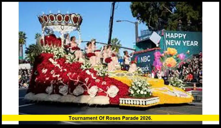 tournament of roses parade 2026.