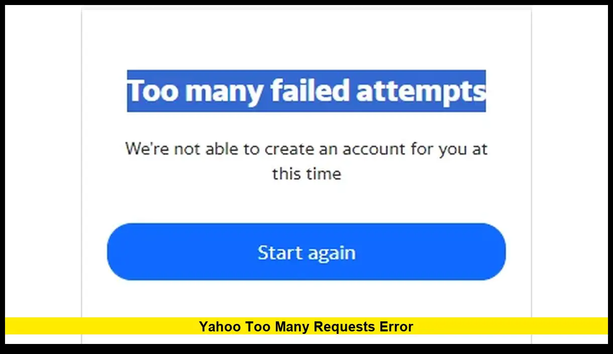 Yahoo Too Many Requests Error: What It Means, Why It Happens, and How ...