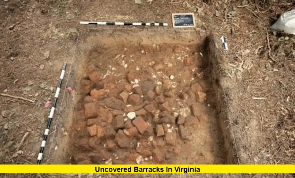 uncovered barracks in Virginia