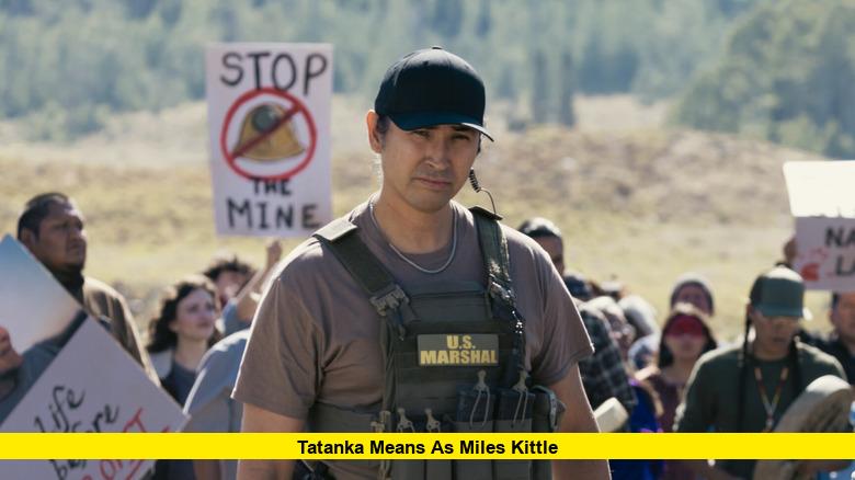 Tatanka Means as Miles Kittle