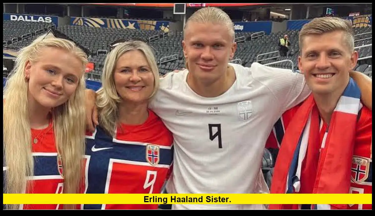 Erling Haaland Sister Gabrielle Braut Haaland Goes Viral During The erling-haaland-sister-gabrielle-braut-haaland-goes-viral-during-the